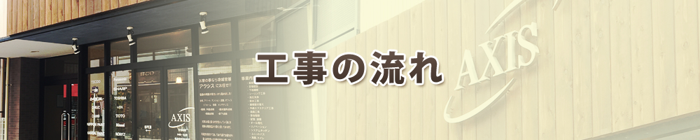 工事の流れ